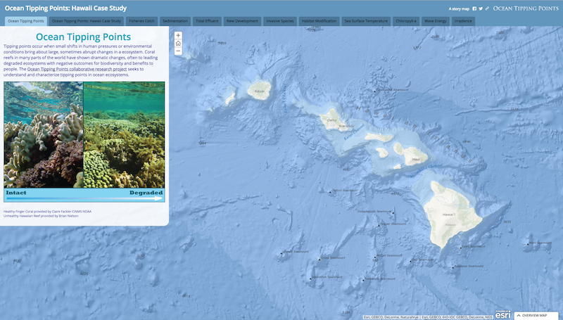 Ocean Tipping Points Story Map