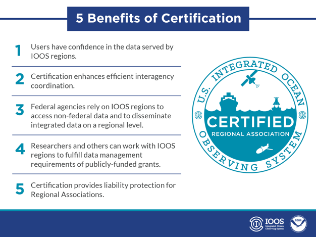 Certification benefits
