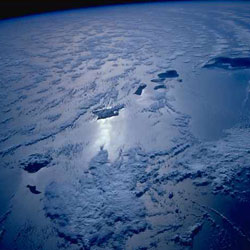 Image of Hawaii taken from Space