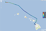 Significant wave height for Aʻa Wave Glider mission