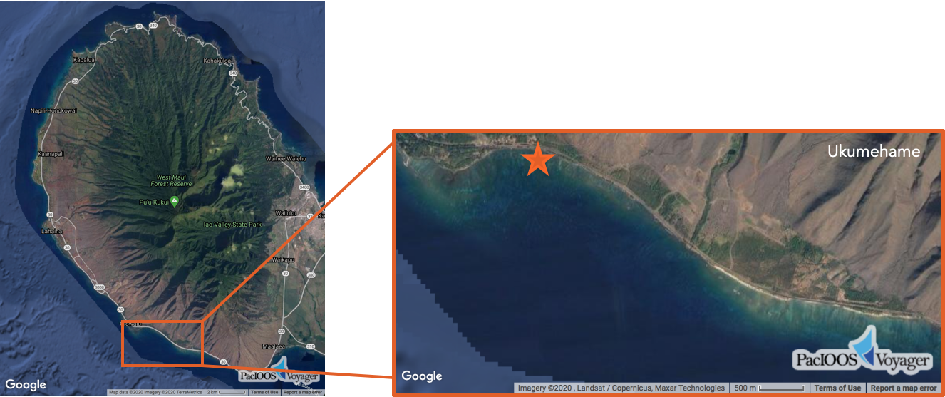 Hazardous Impact Map Ukumehame